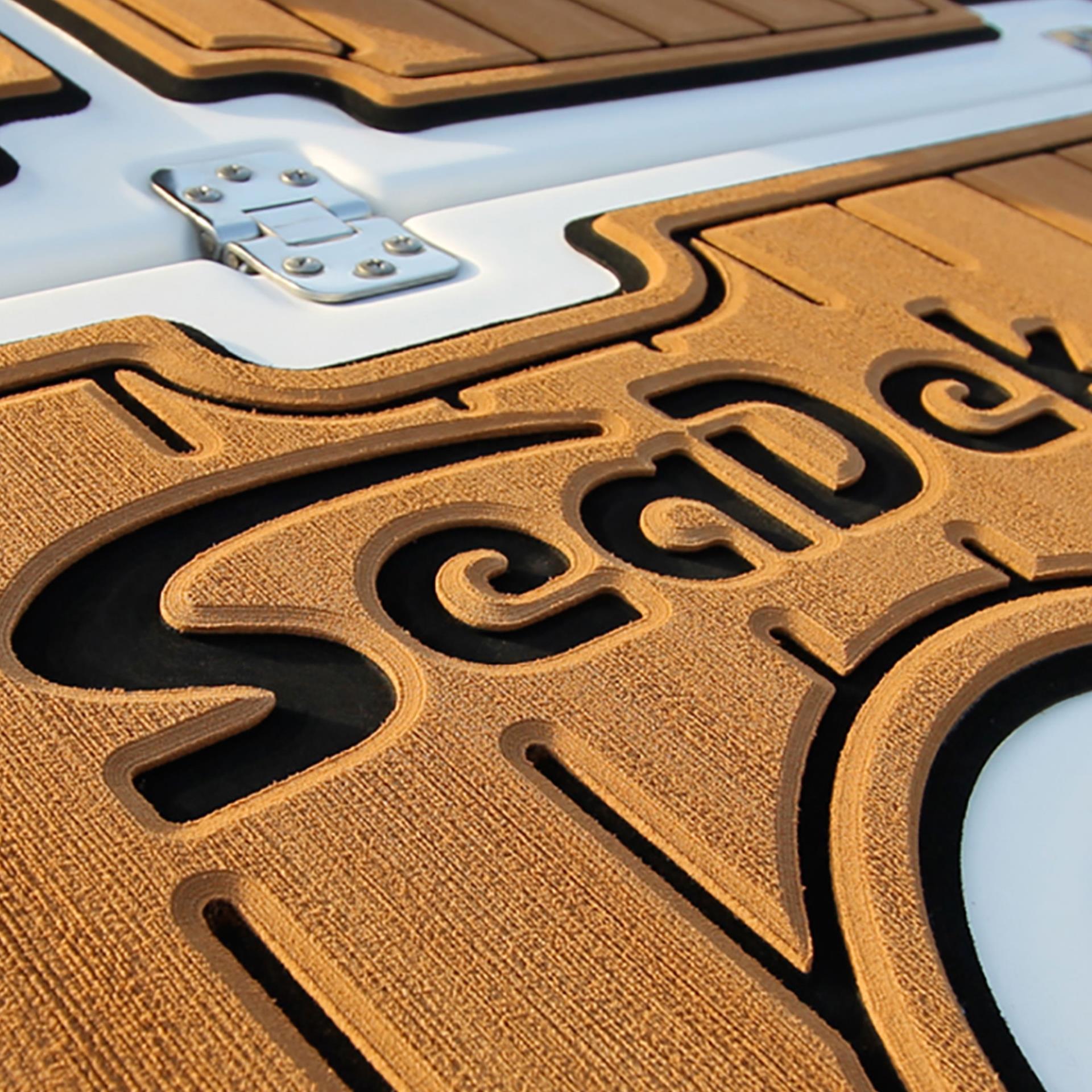 Sea Dek Seadek nach Schablone pro qm, Materialstärke 6 mm zweifarbig