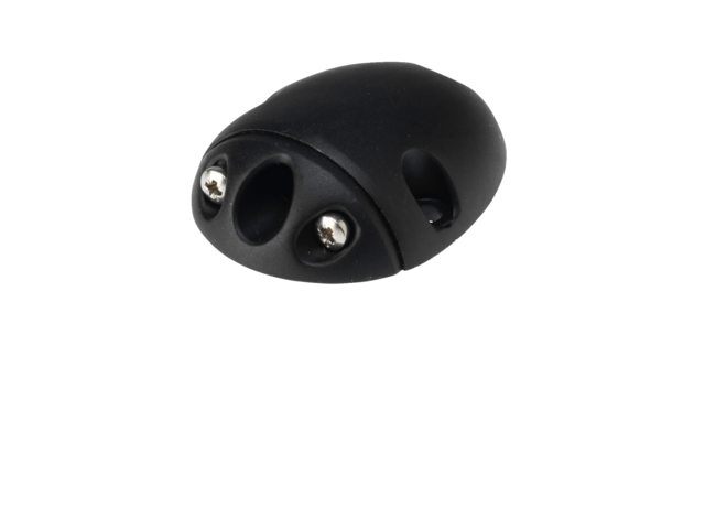 Talamex Kabeldurchführung für 1 Kabel 10 - 12 mmØ, schwarz