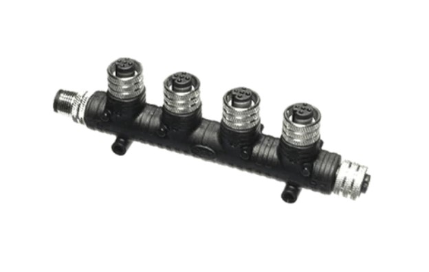 Philippi M12-(NMEA2000) 4fach-T-Stück