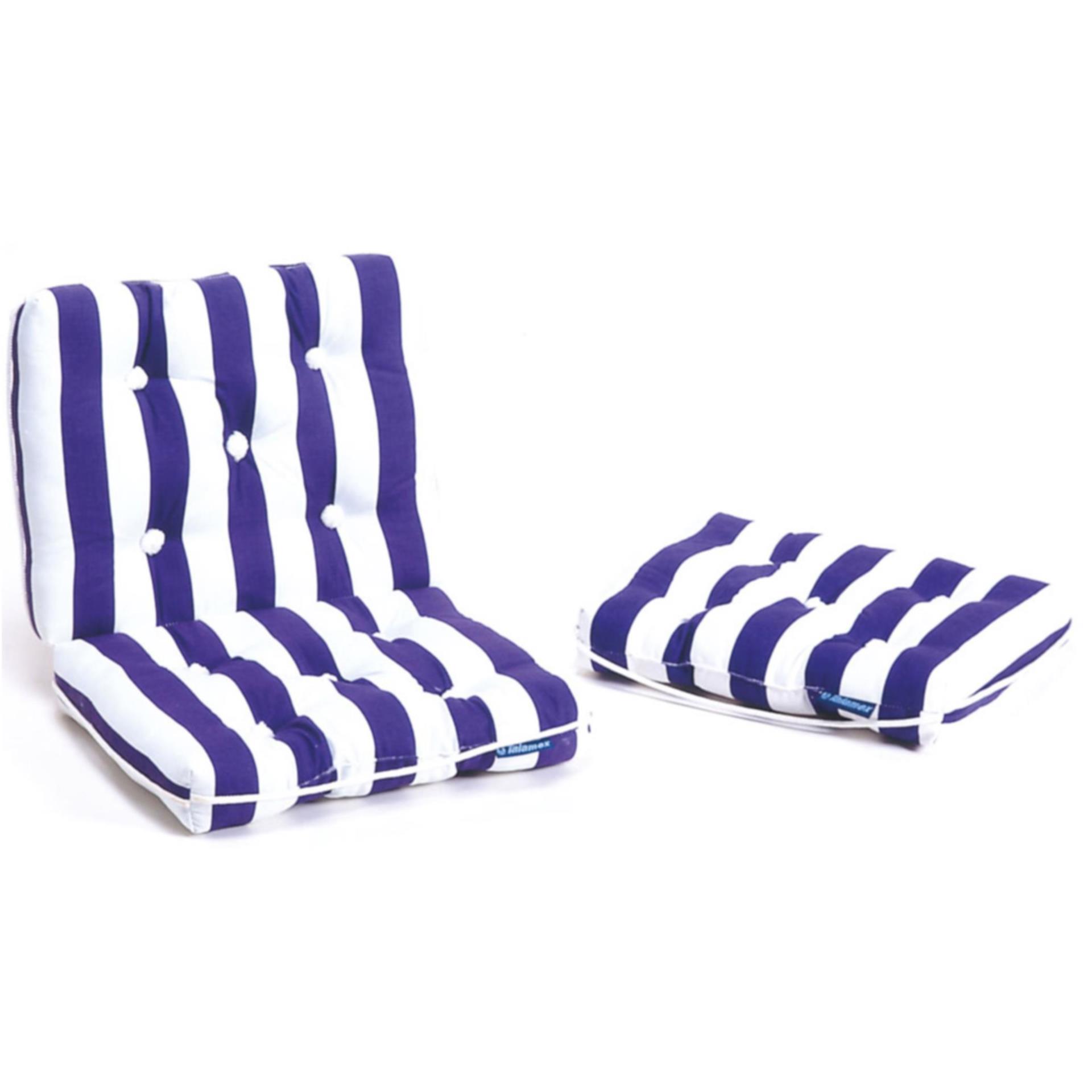 Talamex Kapok Kissen, blau 