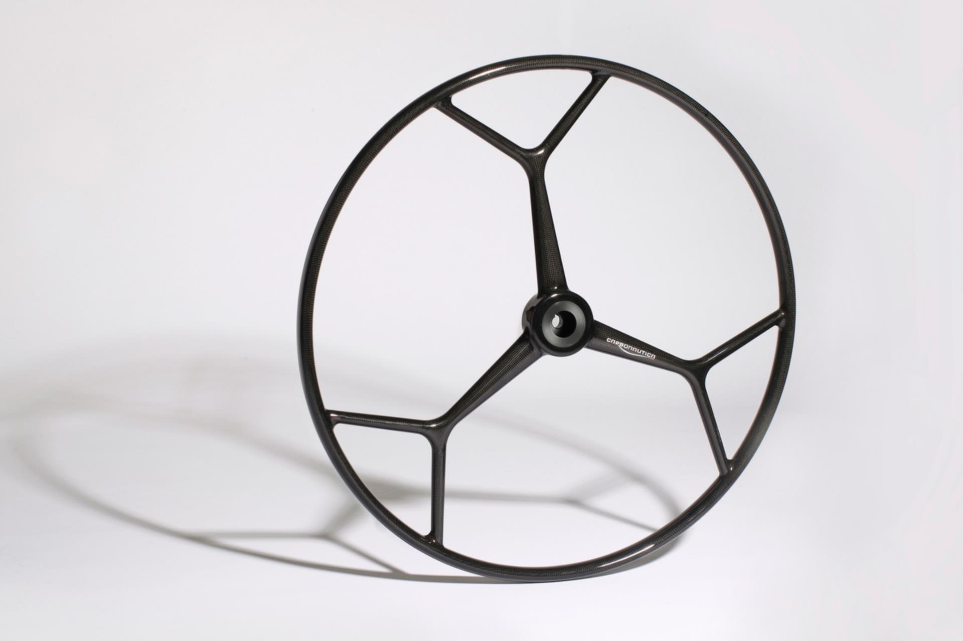 Carbonautica Steuerrad Sport Design, 1000 mmØ (schwarz)