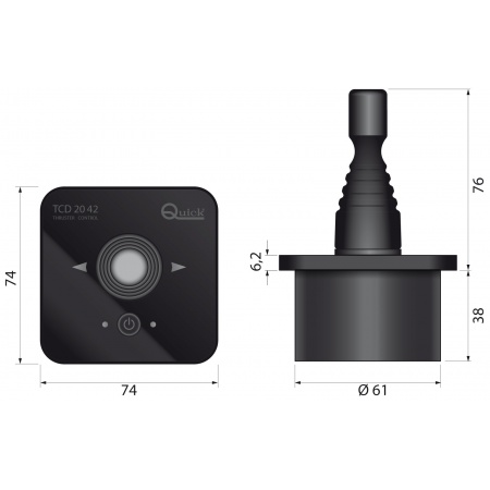 Quick Joystick für Quick Bugschraube Quick Joystick für Quick Bugschraube