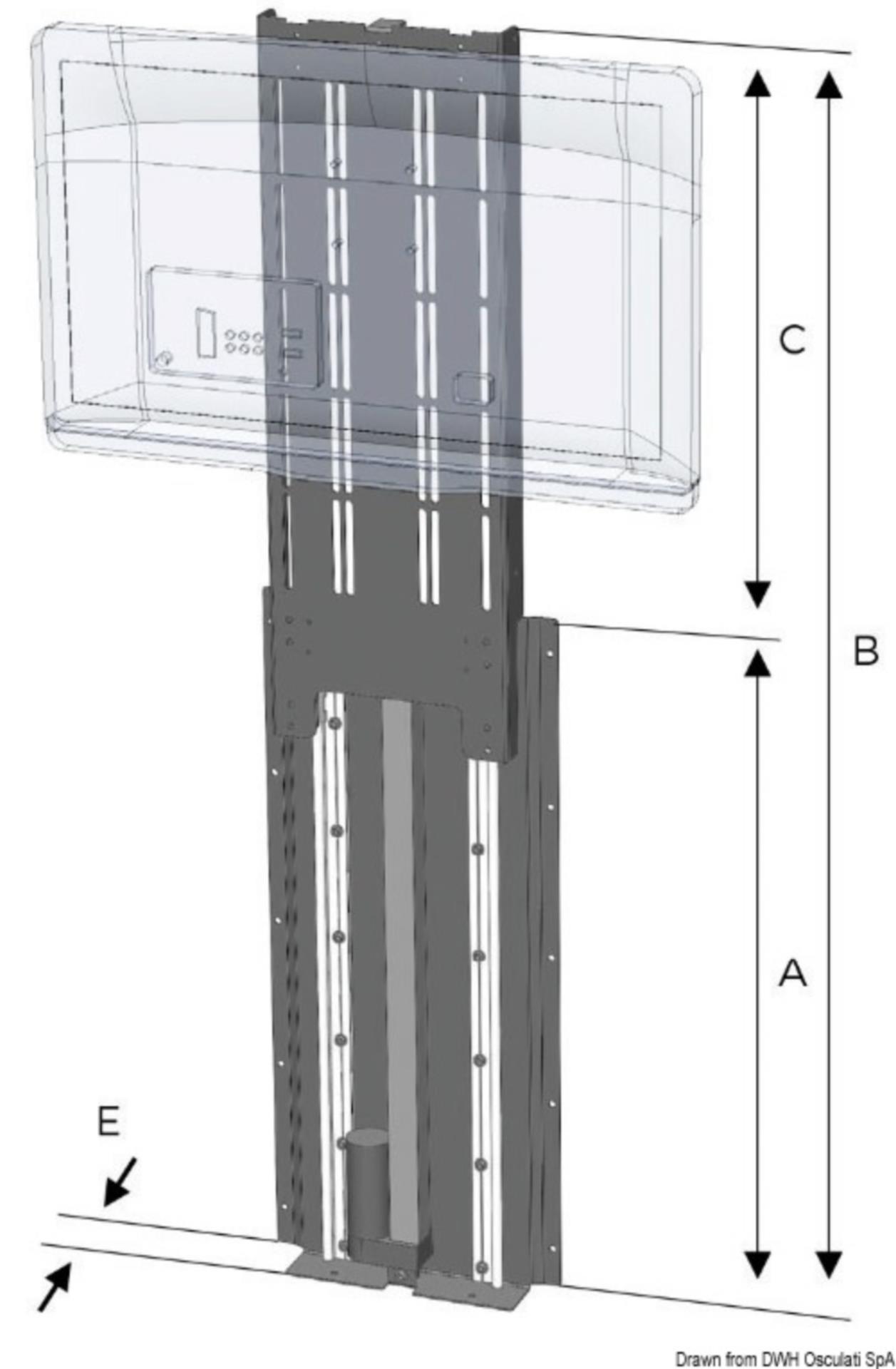 TV HEBEVORRICHTUNG / UP-DOWN TV LIFT