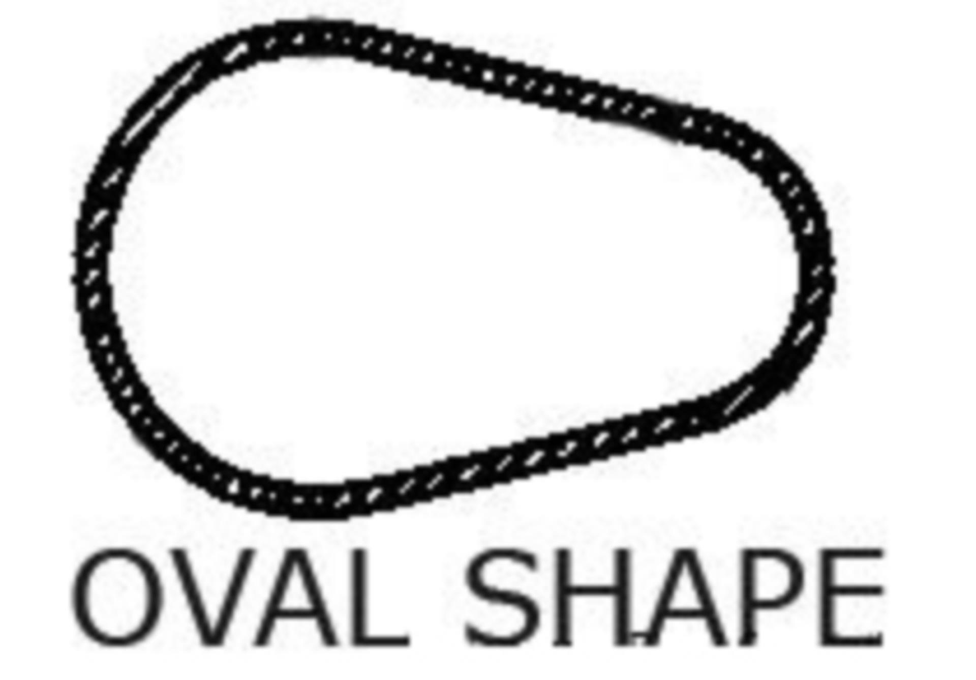 Osculati Flaggenstock Oval 910 mm, 25 mmØ