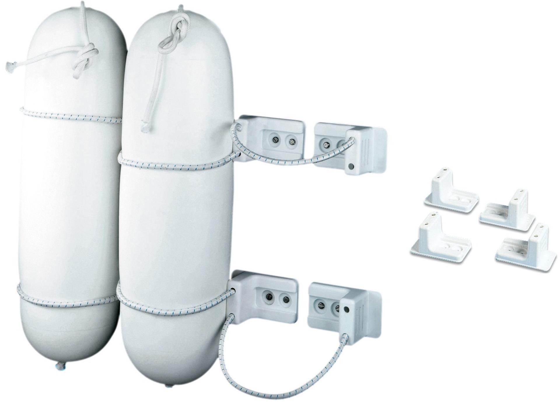 Osculati Fenderhalter Kunststoff, weiß (4er Set)