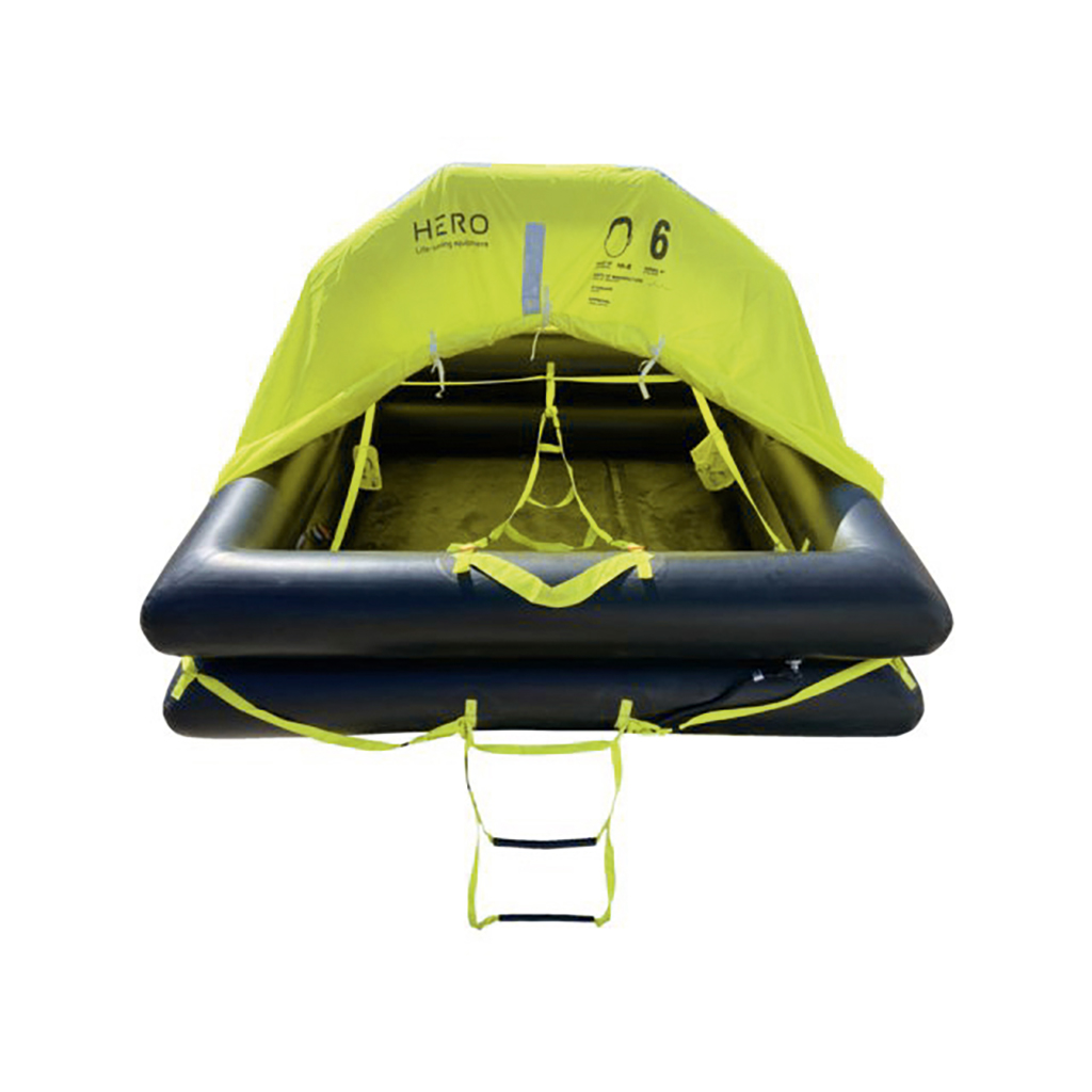 HERO Life-saving equipment Hero Rettungsinsel 4 Personen Container 29kg HERO Life-saving equipment Hero Rettungsinsel 4 Personen Container 29kg