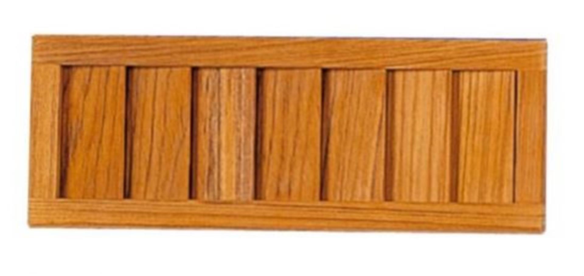 ARC Marine Teak Lüftungsgitter, 128 x 350 mm