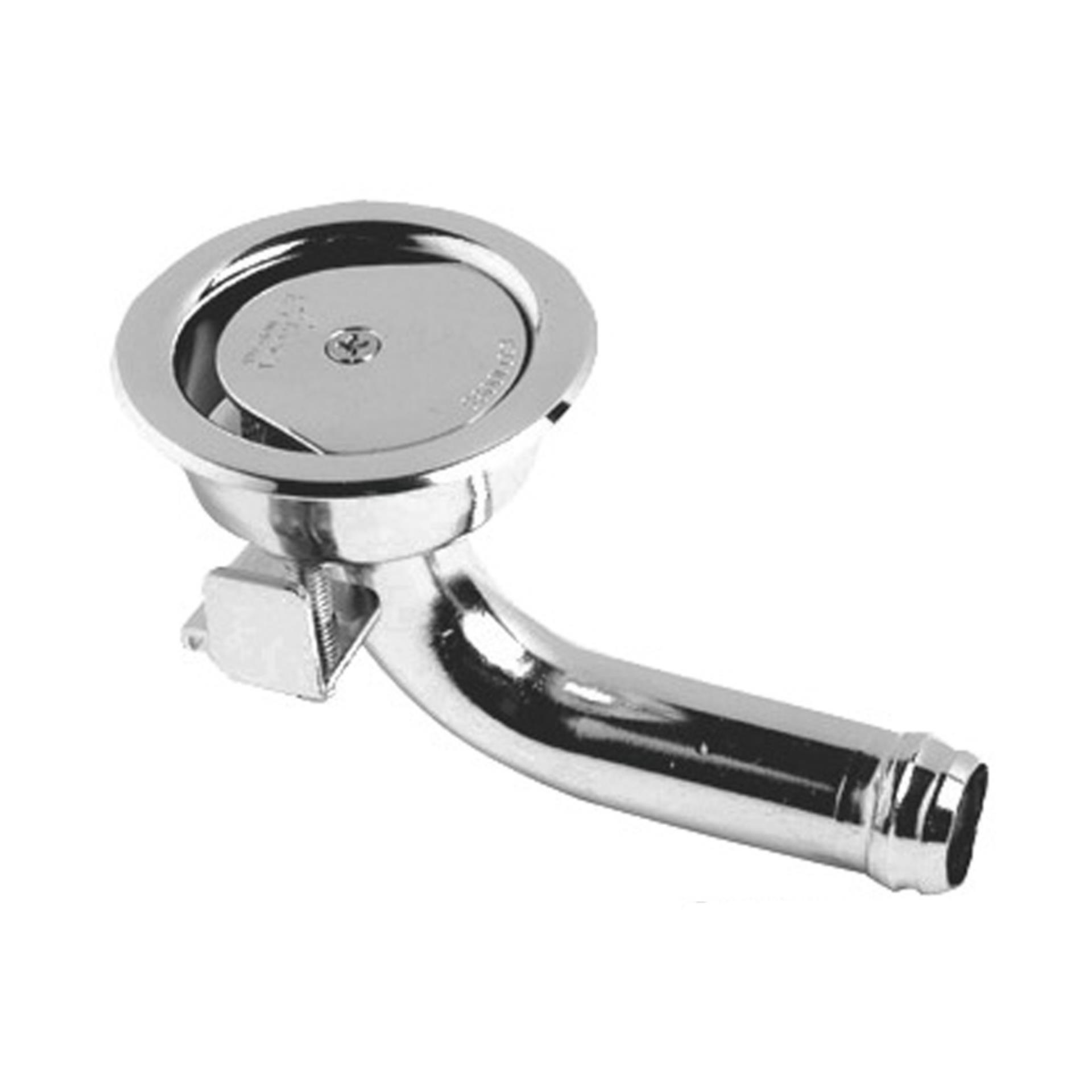 Osculati Tanklüfter Edelstahl Stahl Einbau Schlauchanschluss 19 mm