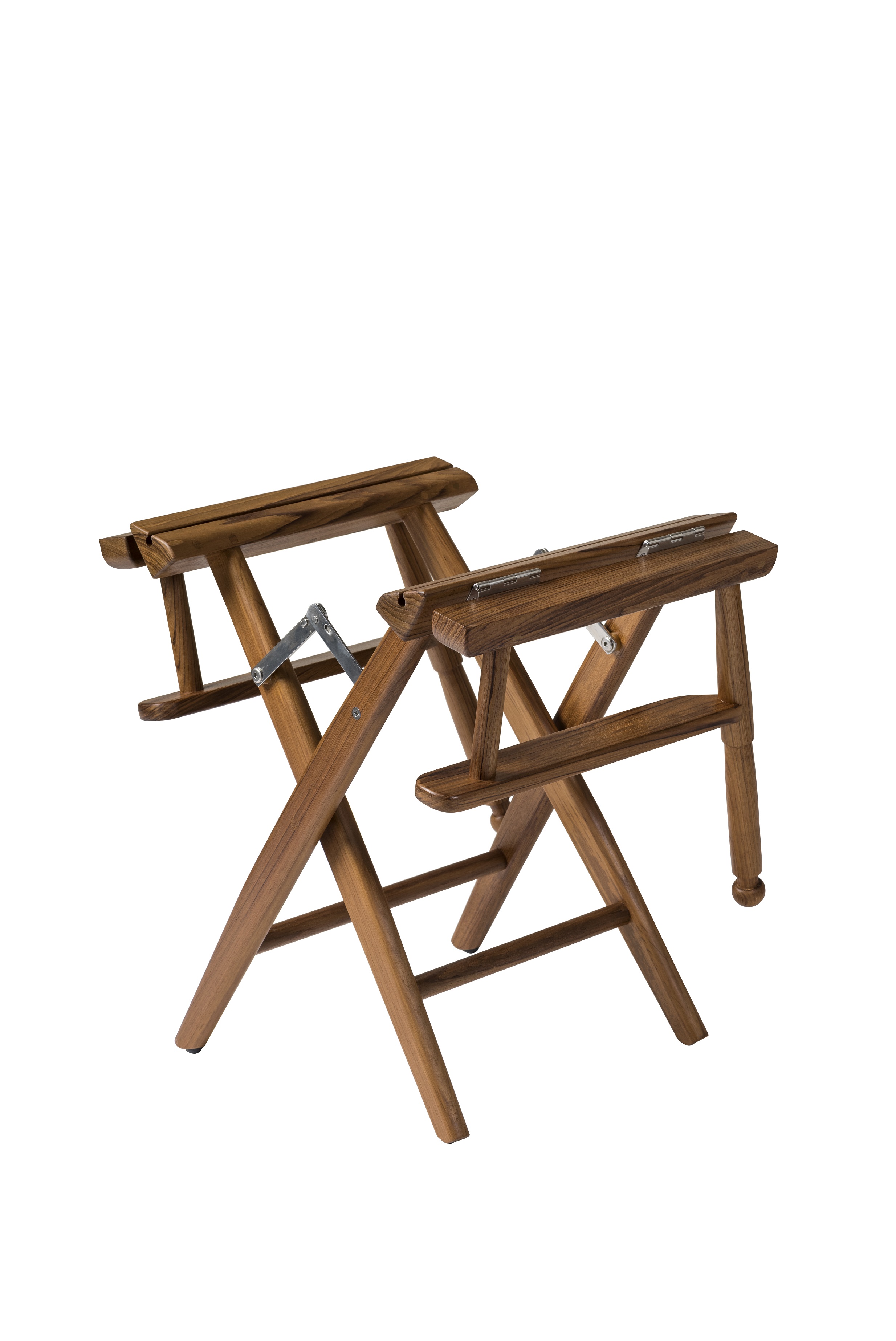 ARC Marine Regiestuhl I Deluxe weiß Auflage geölt Edelstahlbeschläge