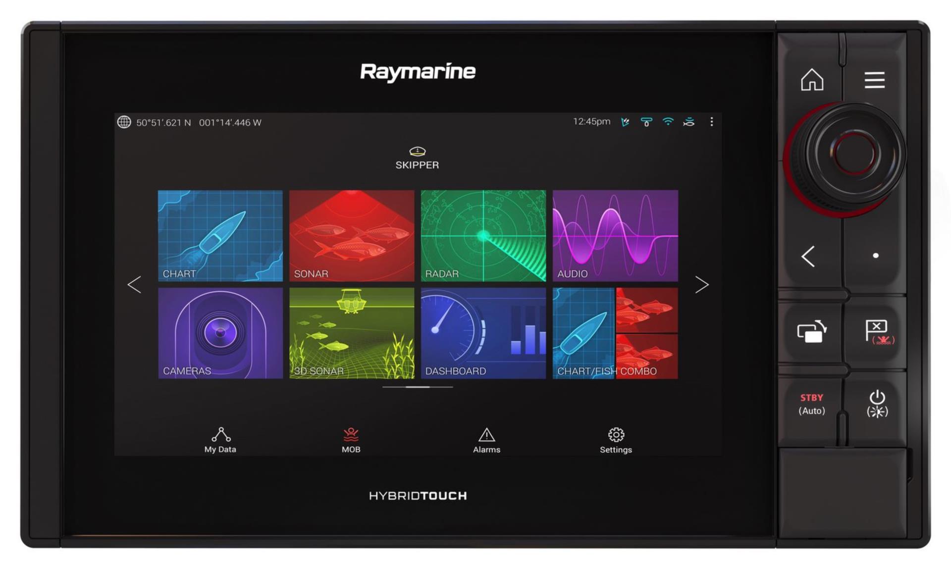 Raymarine Axiom Pro 9 RVX MFD/Down,- Side & RealVision