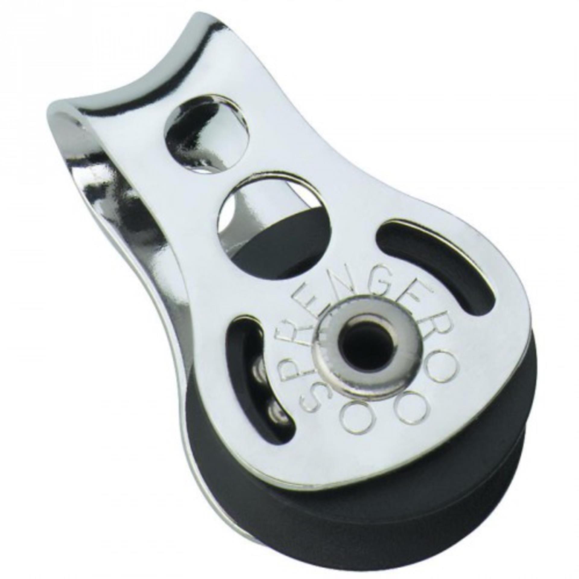 Sprenger Micro XS Block Kugellager 6 mm - 1 Rolle, durchgehender Bügel