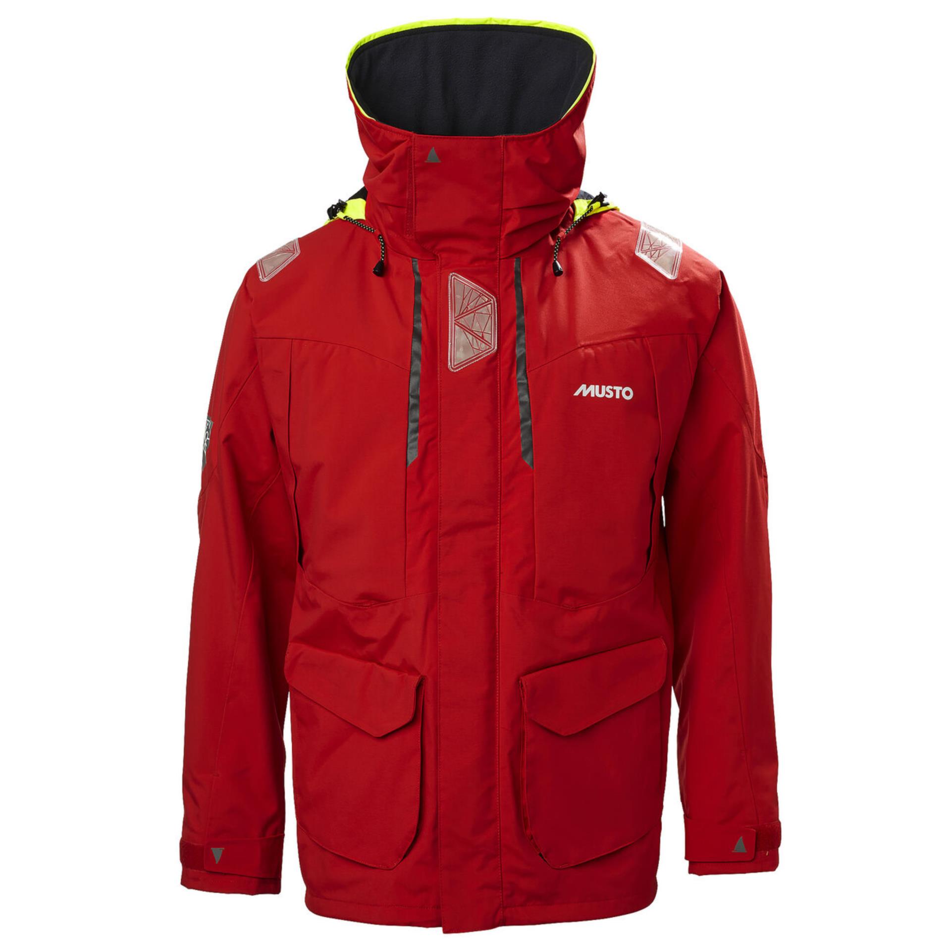 MUSTO BR2 OFFSHORE JACKE HERREN ROT