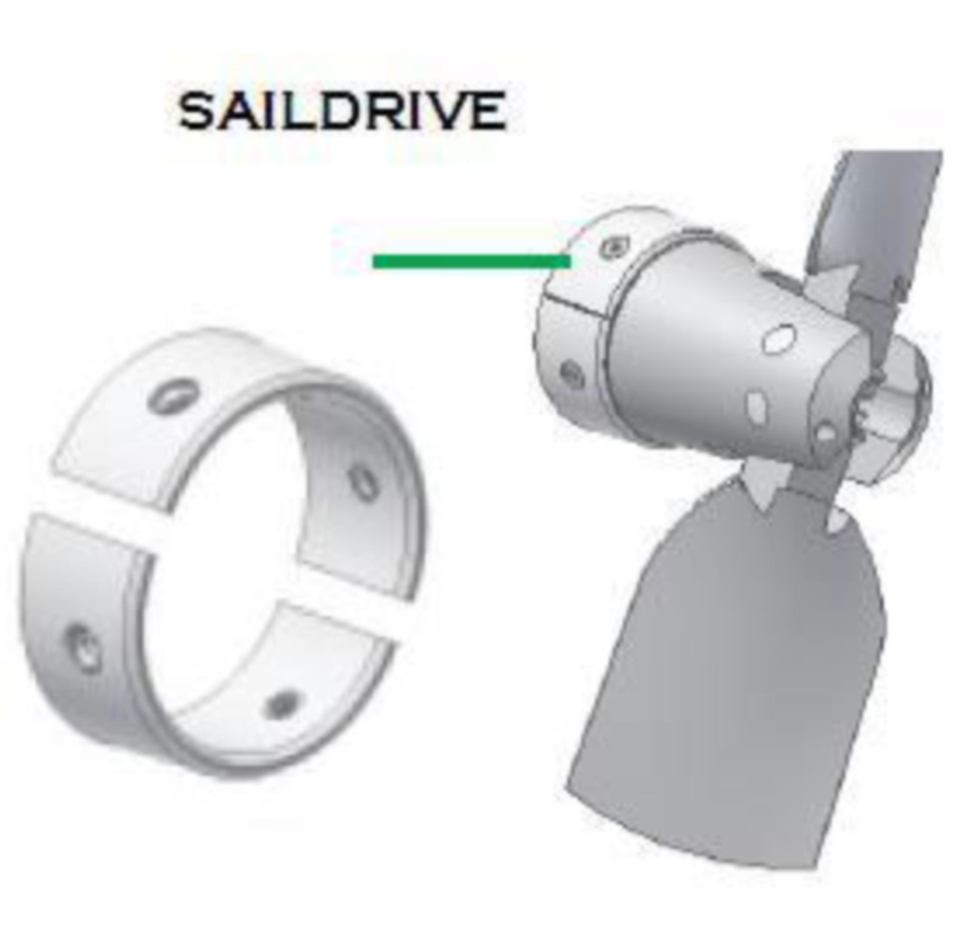 Gori Anodensatz 13 - 18" 2 flüglig Saildrive