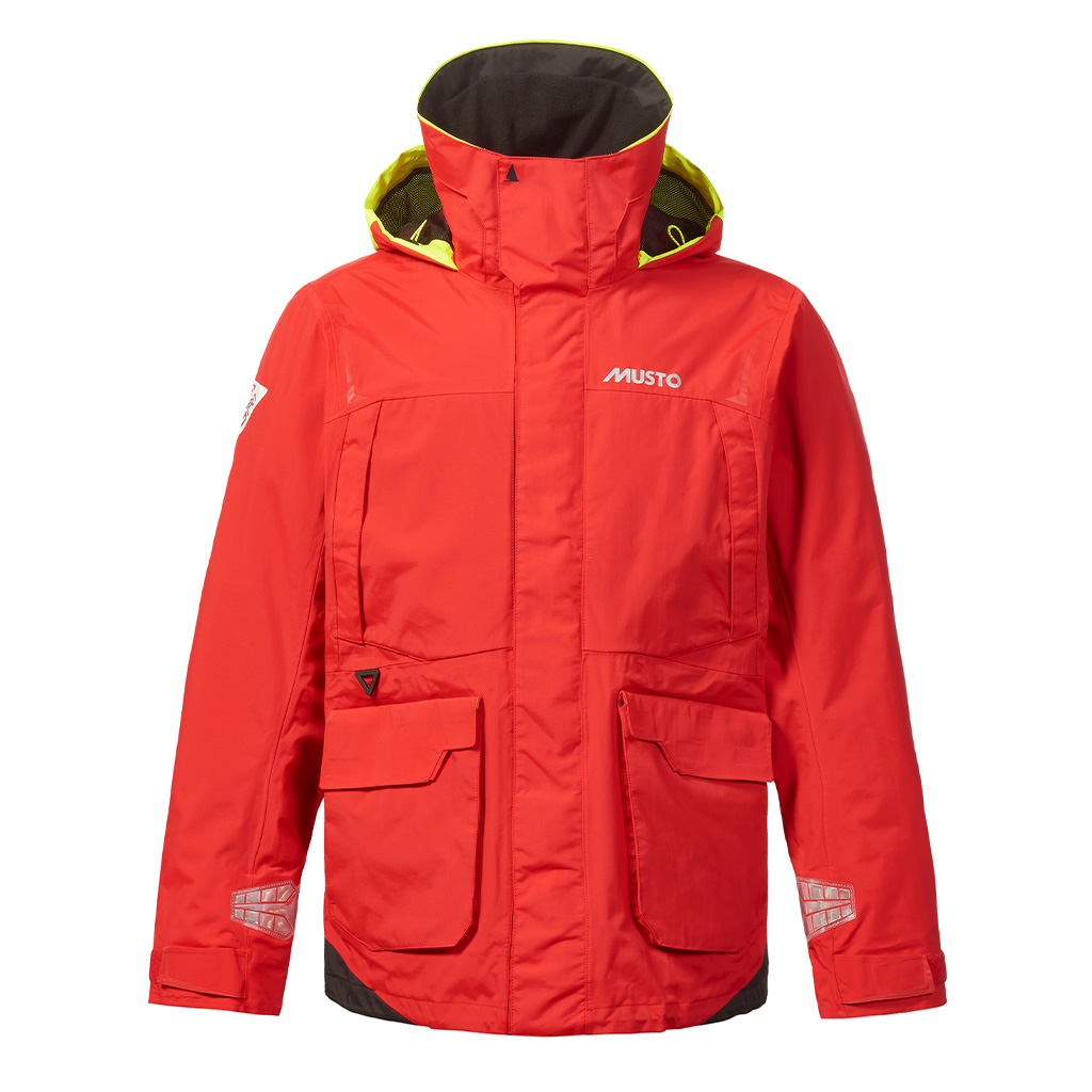 Musto BR1 Channel Jacke Herren rot Gr. 