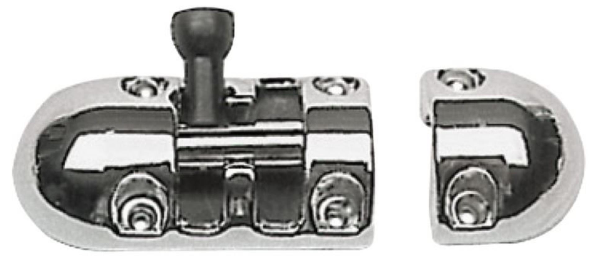 Osculati Bolzenriegel mit speziellem Vibrationsschutz, 85 x 31 mm