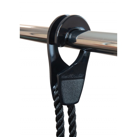 Lindemann Fast Fender schwarz für Reling 25 mmØ (Paar)