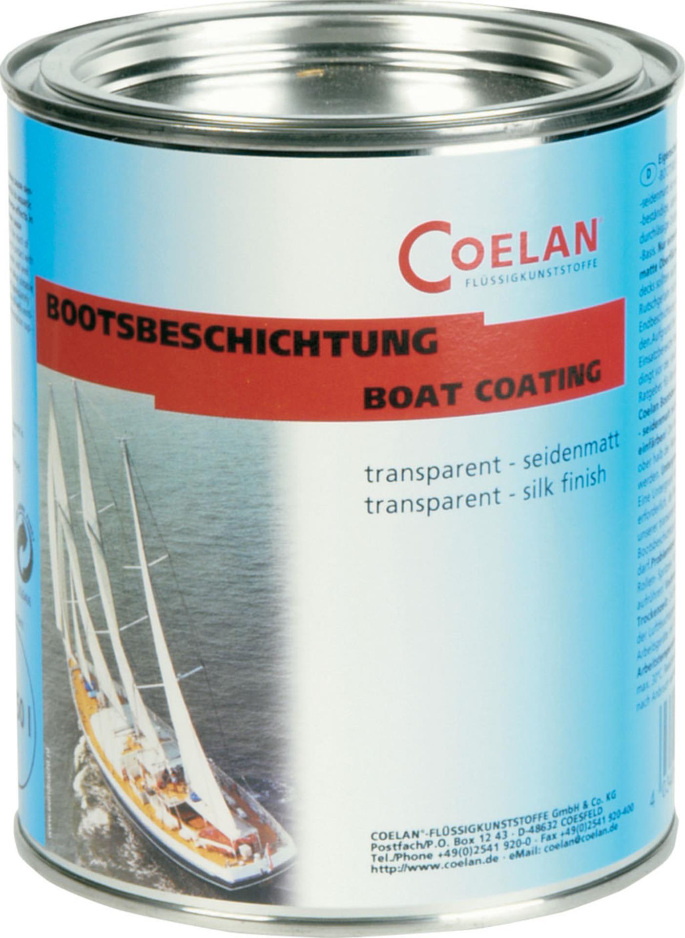 Coelan Beschichtung transparent Seidenmatt, 750 ml