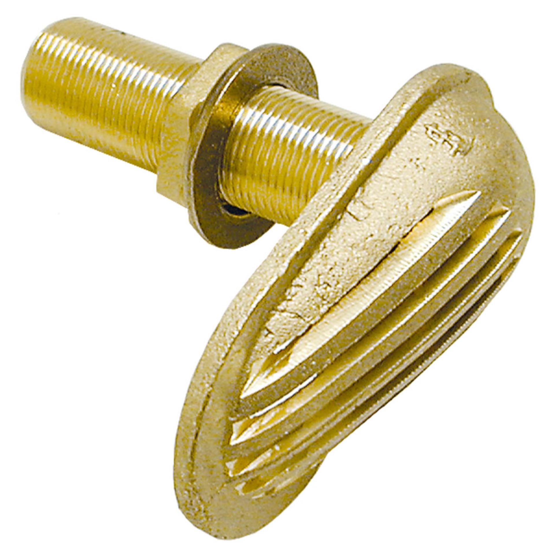 Lindemann Borddurchlass mit Siebabdeckung, M58, 1 1/2"