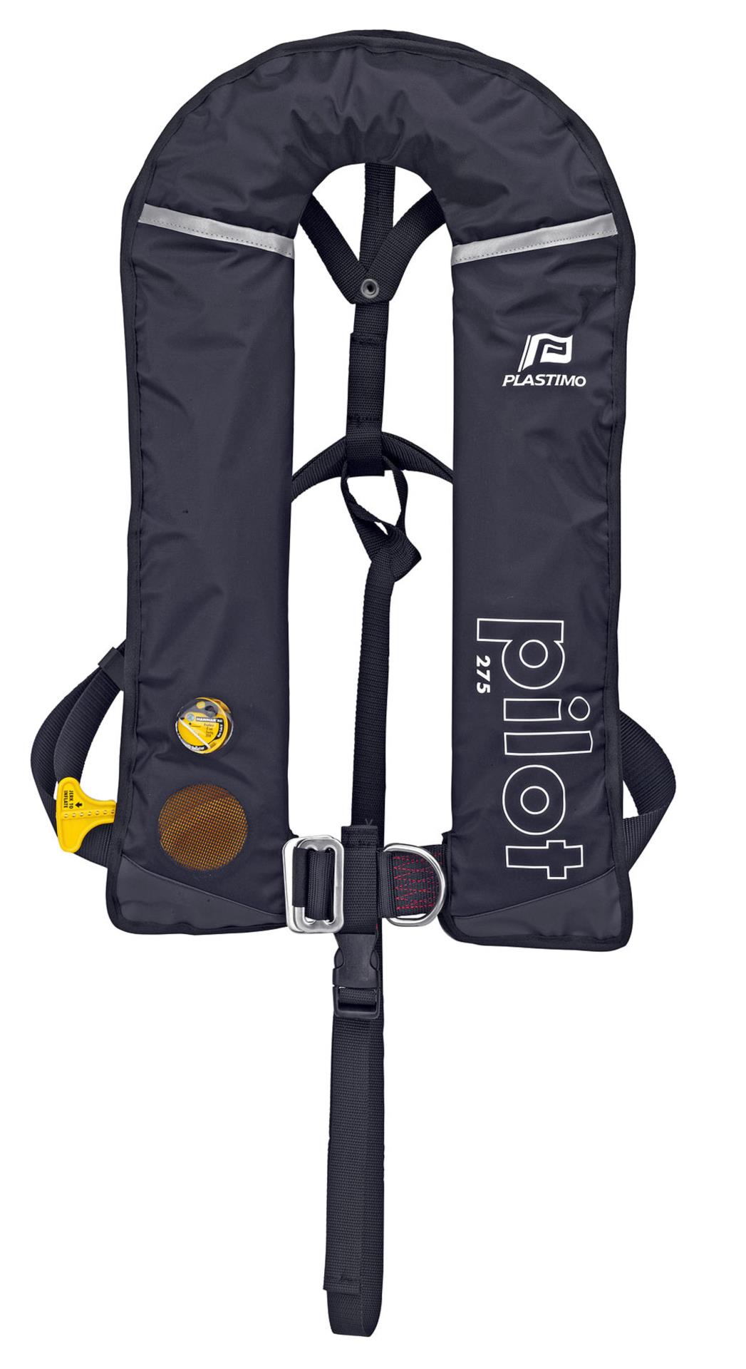 Plastimo Rettungsweste "Pilot" 275N, mit Lifebelt, schwarz