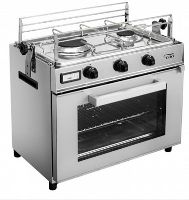 CAN Gaskocher und Backofen CU1000