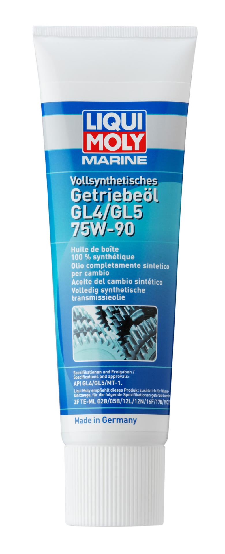 Liqui Moly Vollsynthetisches Getriebeöl GL4/GL5 75W-90, 250 ml