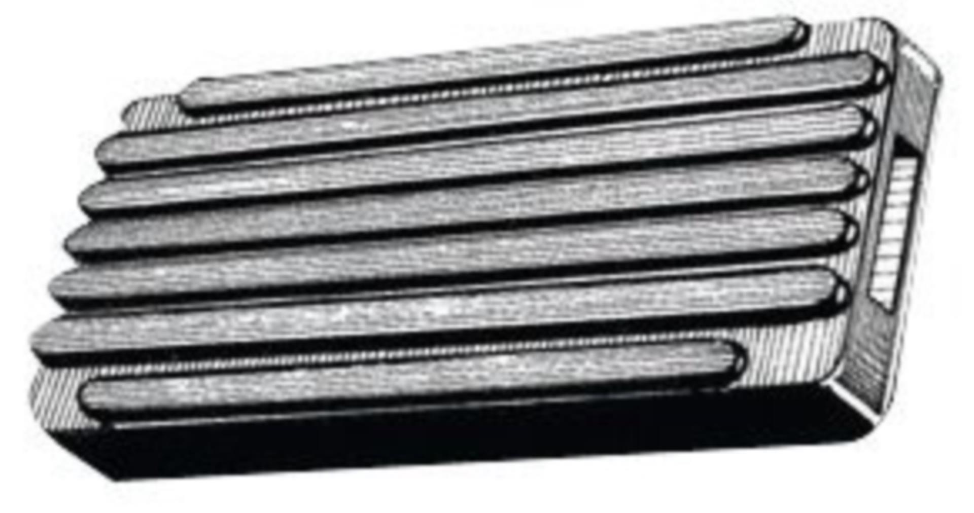 Osculati Gummiauflage, 150 x 50 x 5 mm