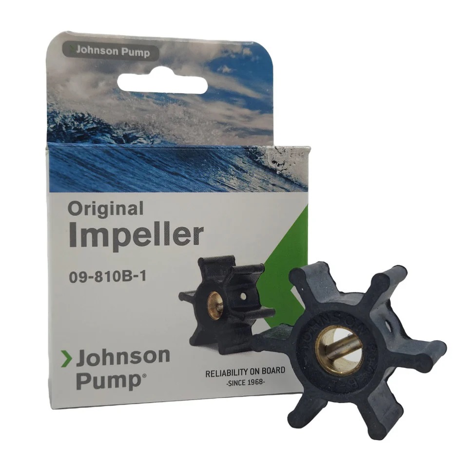 Johnson Impeller Neopren F4B mit Welle (09-810B-1)
