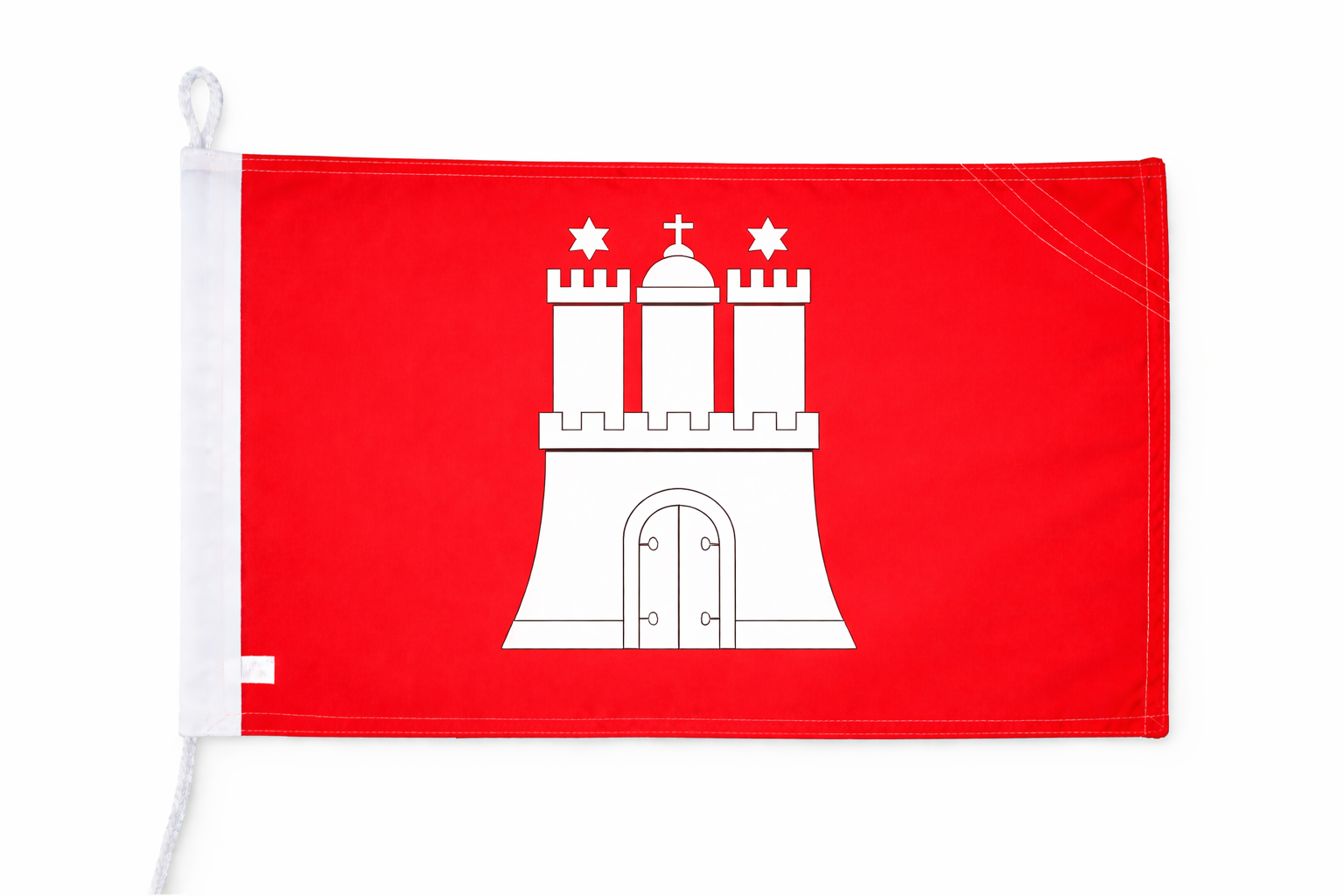 Talamex Flagge Hamburg, 30 x 45 cm