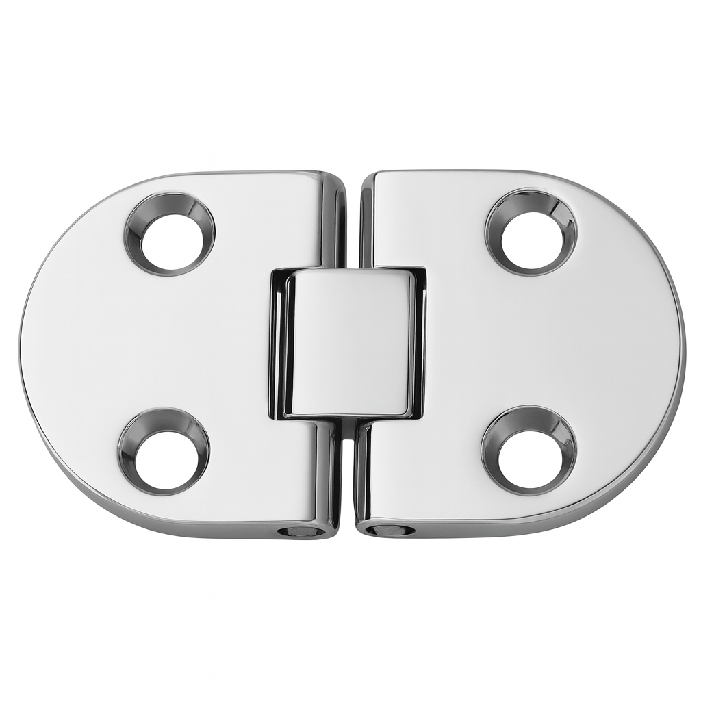 Osculati Scharnier Edelstahl für Klapptische, 50 x 38 mm