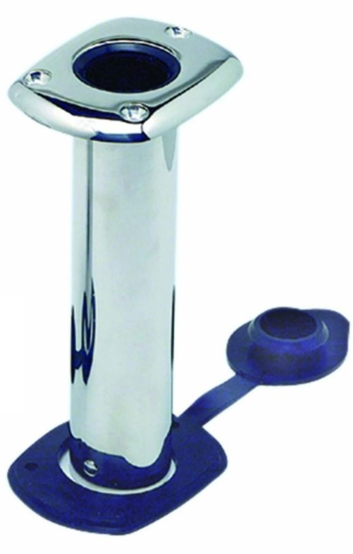 Osculati Edelstahl Angelrutenhalter - Einbau 90°