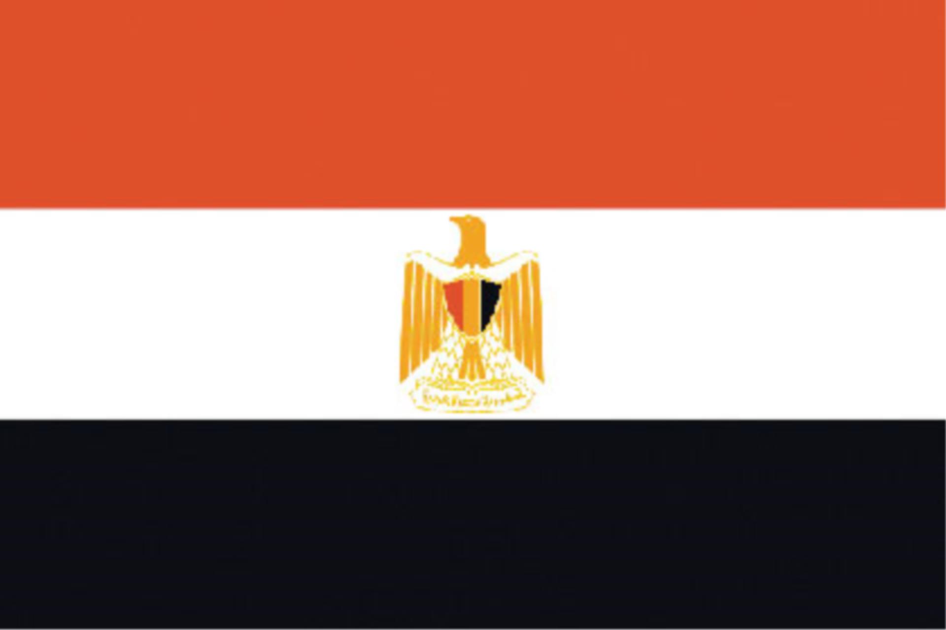 Lindemann Flagge Ägypten, 30 x 45 cm