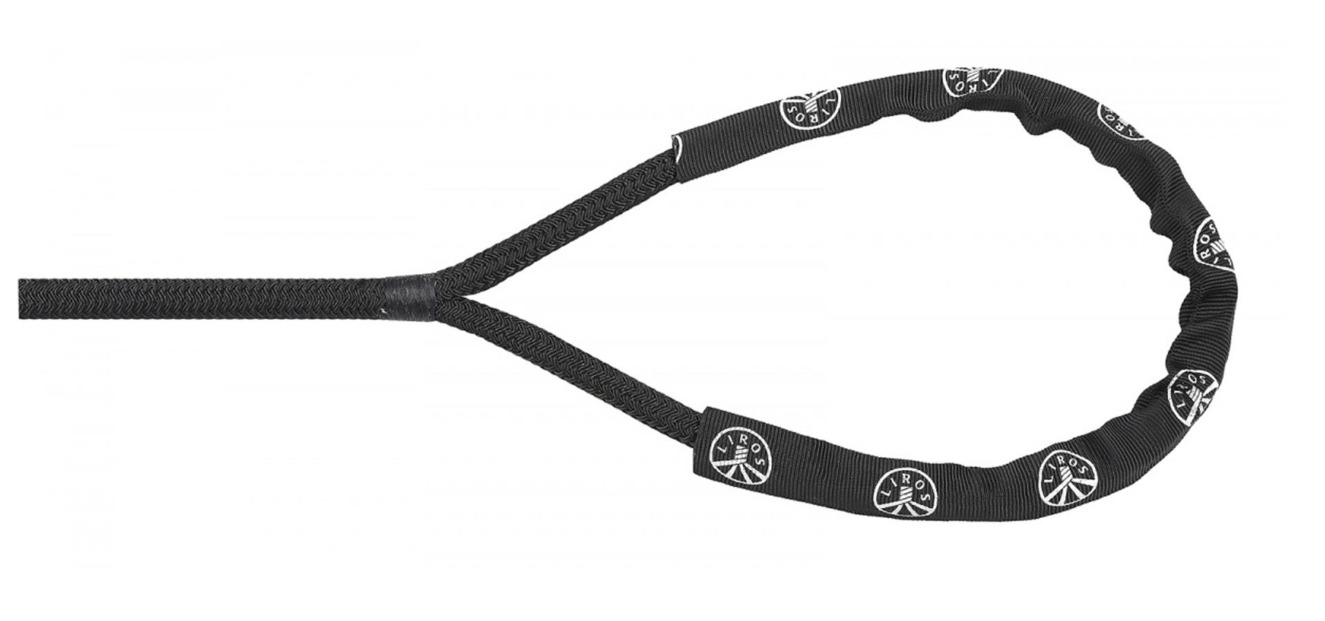 Liros Festmacher Porto mit Auge 40 cm schwarz, 14 mmØ x 10 Meter