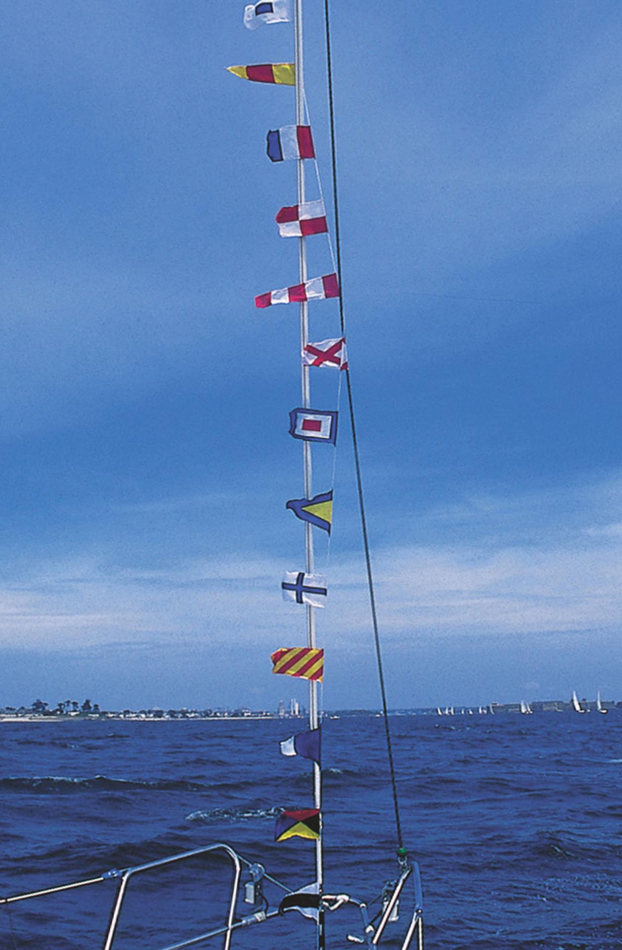 Lindemann Wimpelkette10 Meter Signalflaggen, 14 x 22 cm
