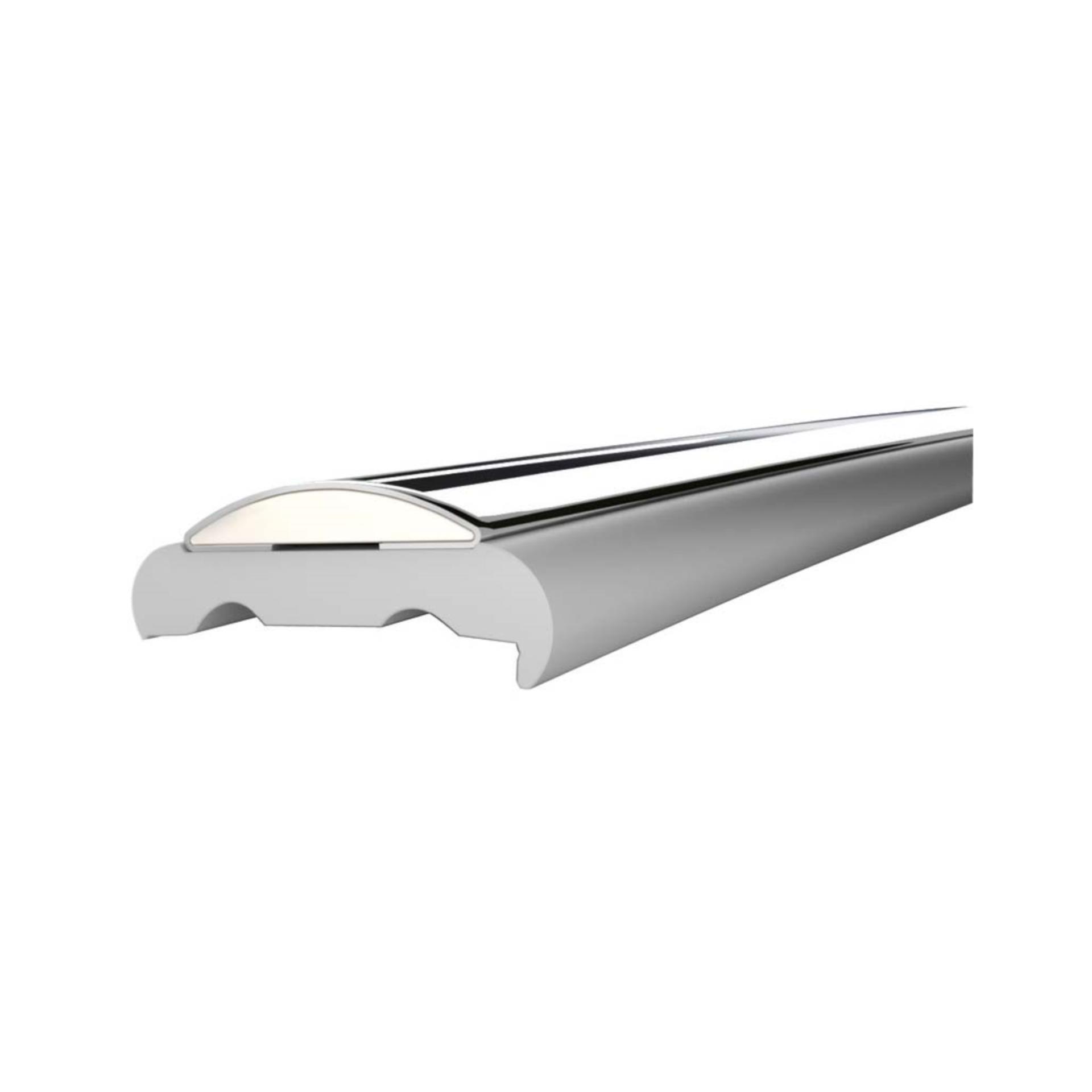 Tessilmare Edelstahlleiste bars Stainess Steel + PVC Sphaera 35 / 12m 