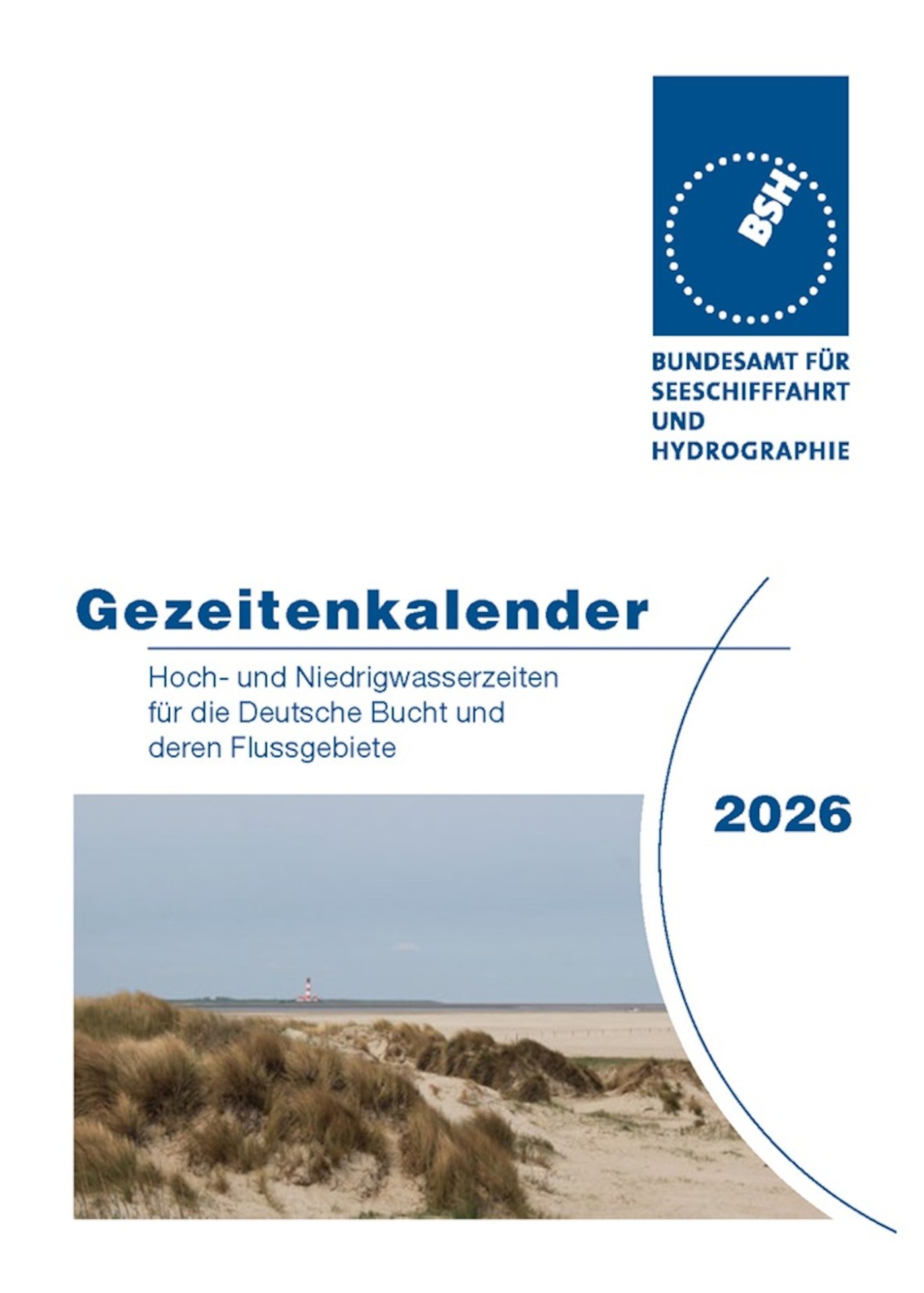 BSH Gezeitenkalender 2026