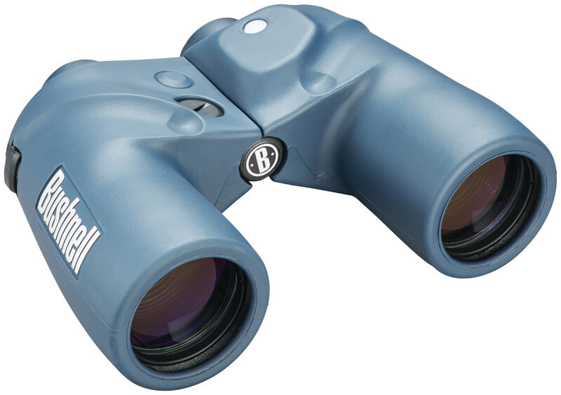 Bushnell Marine Fernglas 7x50 blau, Porro-Prisma mit Kompass