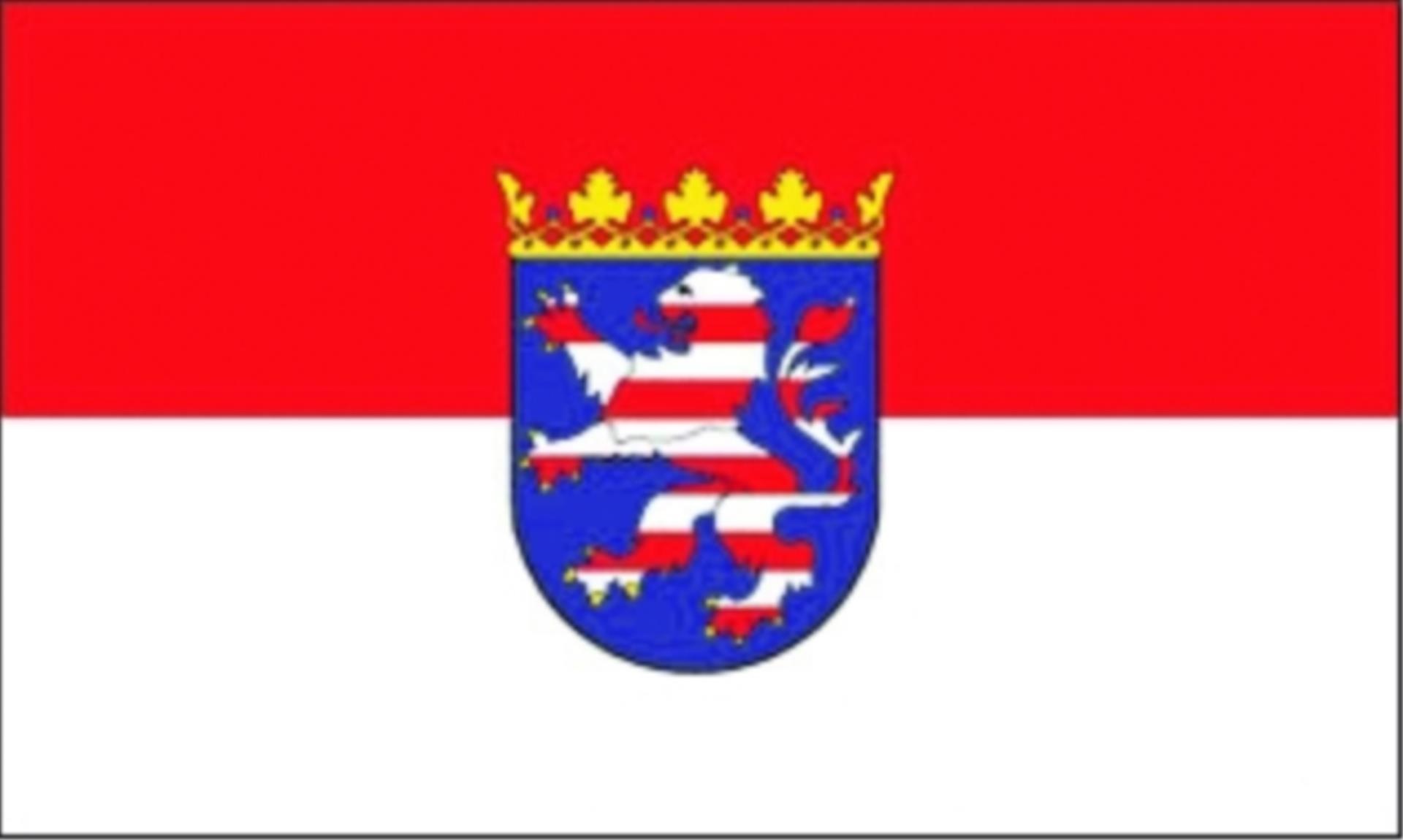 Talamex Flagge Hessen, 20 x 30 cm