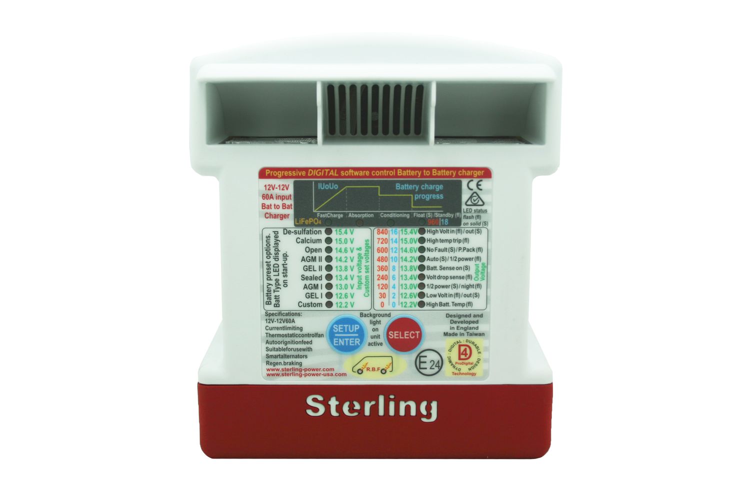 Sterling Power Sterling ProBatt Ultra 48 V B2B Ladegerät, 70 A