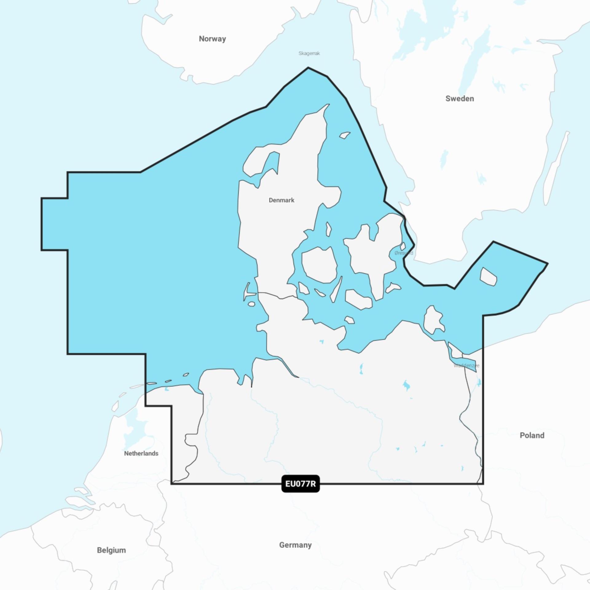 NAVIONICS+ Regular Denmark & Germany North