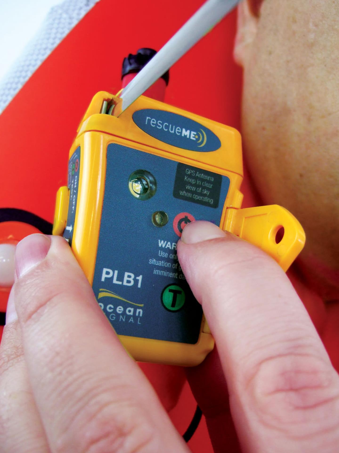 Ocean Signal Rescue Me PLB1 zur Montage an der Rettungsweste