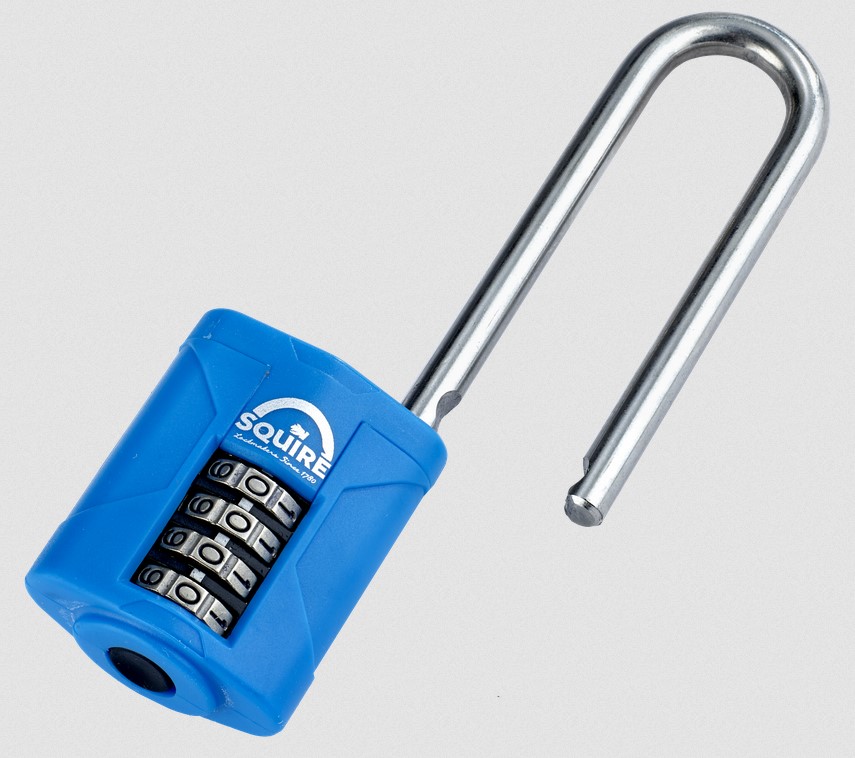 Squire CP50S/2,5 BX Vorhängeschloss mit Zahlenkombi. 5x 50mm