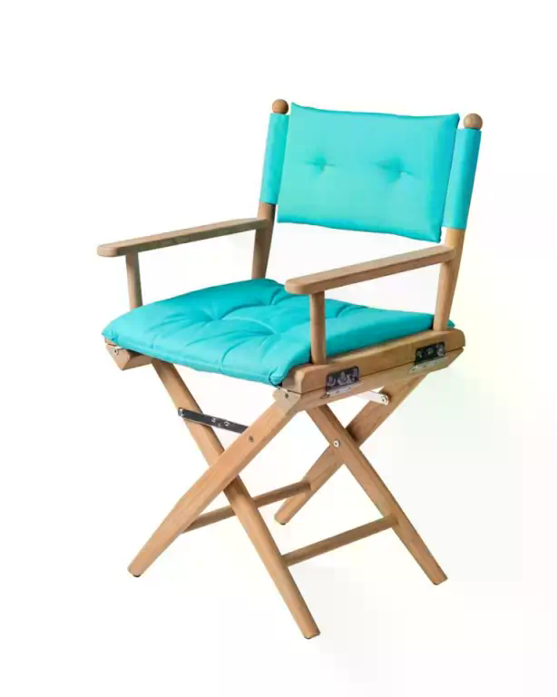 ARC Marine Regiestuhl I Deluxe smaragd Auflage ungeölt Edelstahlbeschläge