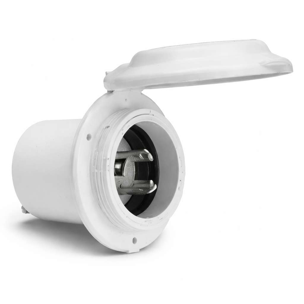 Marinco Steckdose Kunststoff (rund), 32 A