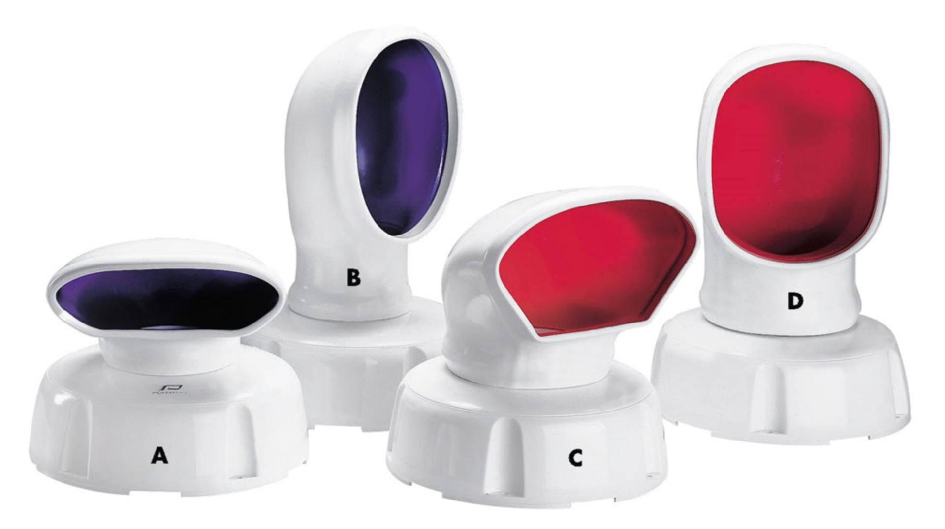 Plastimo Doradelüfter 75 mmØ Typ 2, Hutze innen blau Plastimo Doradelüfter 75 mmØ Typ 2, Hutze innen blau