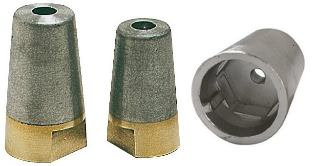 Osculati Zinkanode für 50 mmØ Welle, Ersatzanode