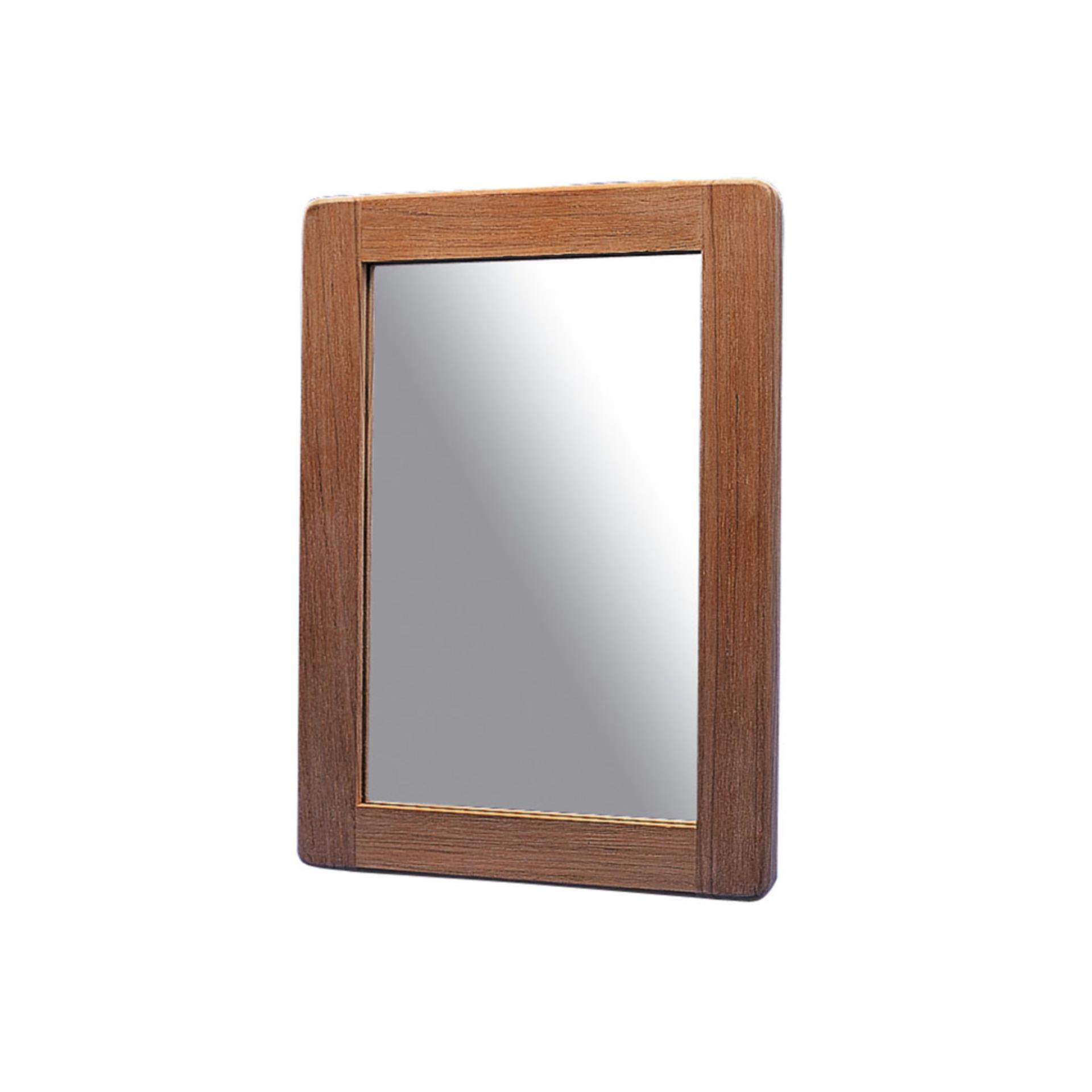 ARC Marine Teak Spiegel eckig,  25 x 18 cm