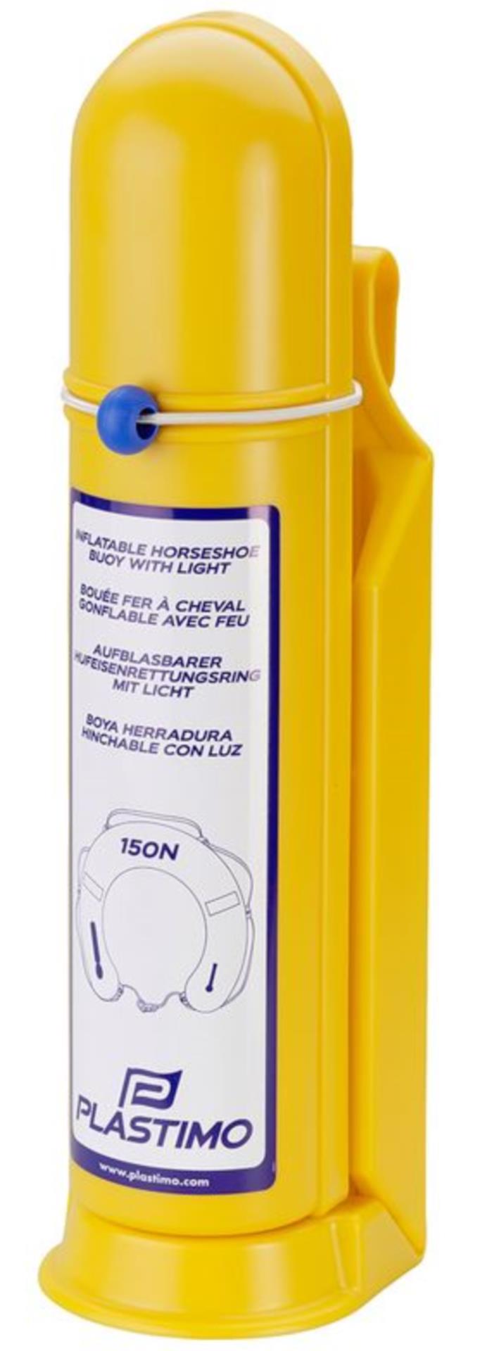 Plastimo Aufblasbarer Rettungsring, gelb ohne Licht Plastimo Aufblasbarer Rettungsring, gelb ohne Licht