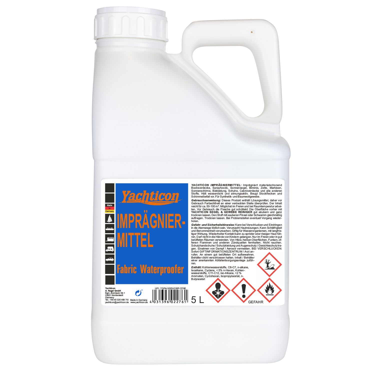 Yachticon Imprägnier Mittel, 5000 ml