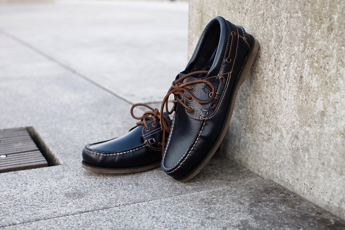 BluePort 3 Eye Schuh Comfort navy, Größe 45