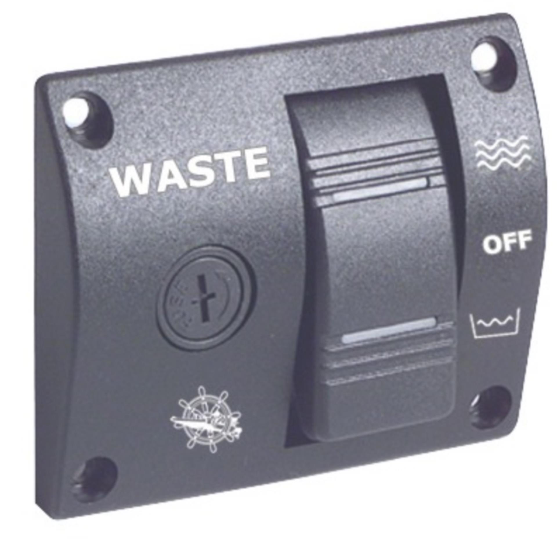 Osculati Schaltpaneel 12 V für elektrisches 3-Wege Ventil